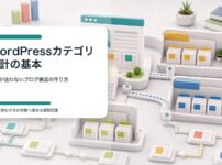 WordPressカテゴリ設計で読者が迷わないブログ構造を作るイメージ