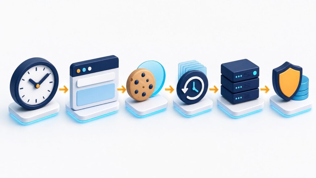 URLと時刻とCookieと変更履歴とサーバー状態を確認する初動